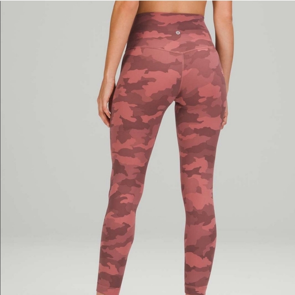 Lululemon Align High Rise Camo Briar Rose Legging - Picture 2 of 9